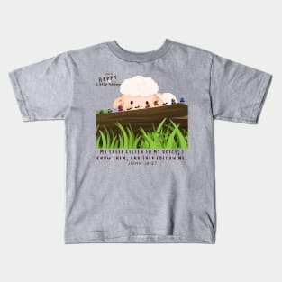 Happy Little Sheep | Book On Amazon Kids T-Shirt